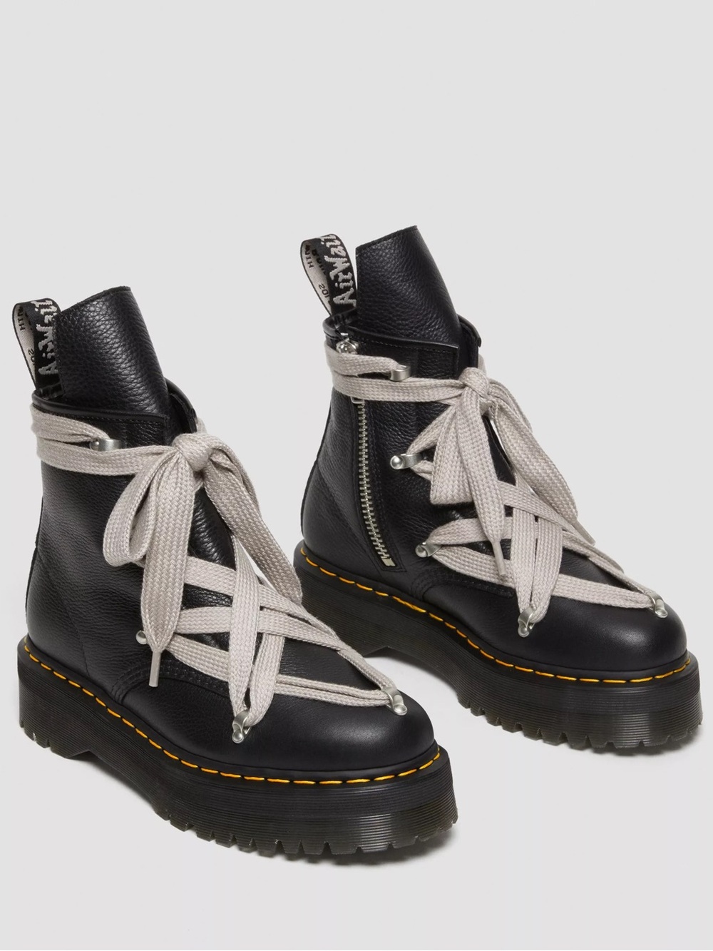 1460 Rick Owen’s x Dr.Martens Soft Leather Platform Boot